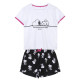 PIJAMA CORTO SINGLE JERSEY PUNTO SNOOPY