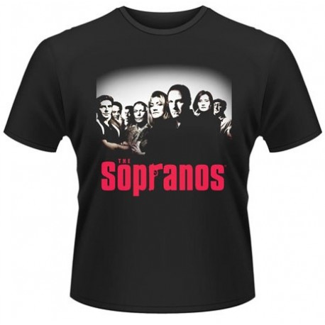 Camiseta negra Los Soprano