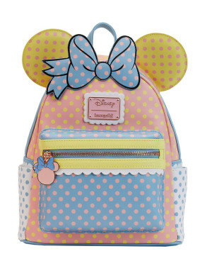 Mochila Minnie Mouse Colores Pasteles