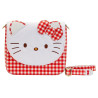 Bolso Bandolera Hello Kitty De Cuadritos