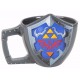 Coupe 3D bouclier Hyliano Zelda