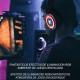 Cascos Auriculares Gaming Marvel Capitán América