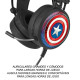 Cascos Auriculares Gaming Marvel Capitán América