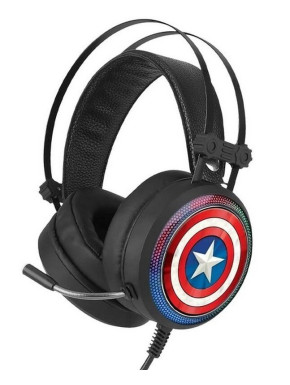 Auriculares gaming Capitán América Marvel