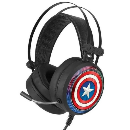Cascos Auriculares Gaming Marvel Capitán América