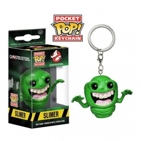 Portachiavi mini Funko Pop! Moquete ghostbusters Slimer