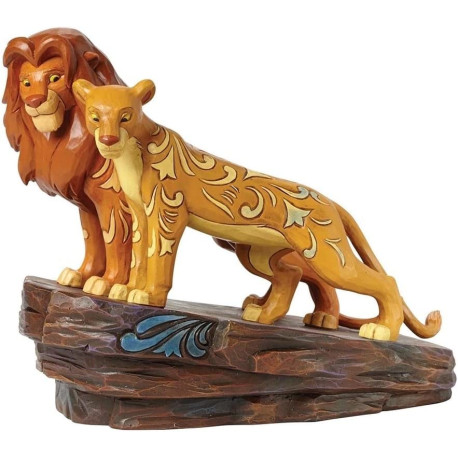 EN - Figura decorativa Simba y Nala