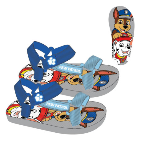 SANDALIAS CASUAL VELCRO PAW PATROL