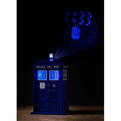 Reloj despertador proyector Doctor Who