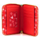 Cartera Loungefly de Mickey y Minnie muñecos de nieve