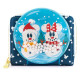 Disney by Loungefly Monedero Snowman Minnie & Mickey Snow Globe