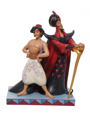 Figura decorativa Aladdin & Jafar,