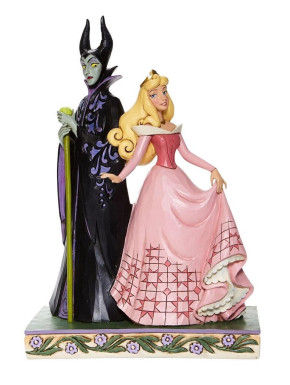 FIGURA ENESCO LA BELLA DURMIENTE AURORA Y MALEFICA