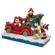 FIGURA DISNEY MICKEY CON AMIGOS NAVIDAD COLECCION TRADITIONS