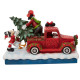 FIGURA DISNEY MICKEY CON AMIGOS NAVIDAD COLECCION TRADITIONS