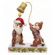 FIGURA ENESCO CHIP Y DALE NAVIDAD