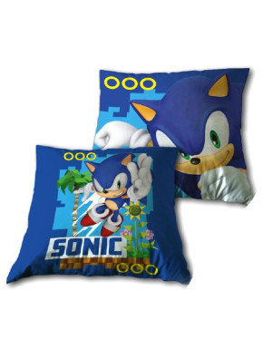 Cojin azul de Sonic
