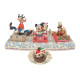 FIGURA TRADITIONS DISNEY CHIP Y CHOP TRINEO NAVIDAD