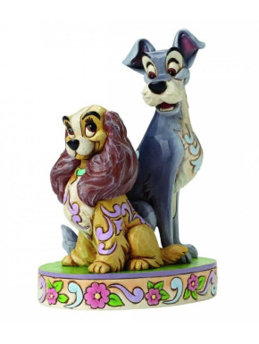 Figura decorativa Clásicos La Dama y el Vagabundo