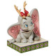 Figurine Dumbo assistant du Père Noël Disney Enesco