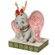 Figurine Dumbo assistant du Père Noël Disney Enesco