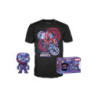 Set de Camiseta y Funko Pop! Capitán América Marvel