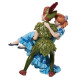 Figura Enesco Peter Pan & Wendy Disney 