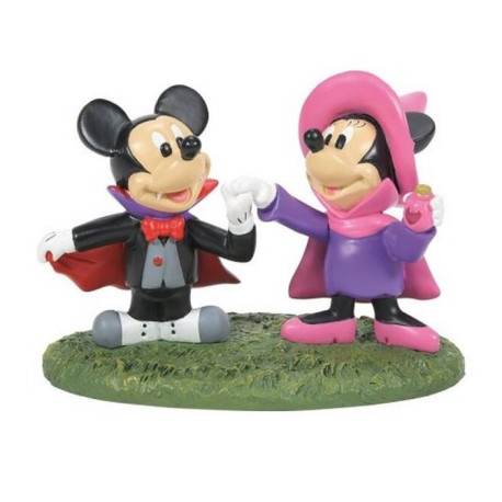 Figura Enesco Mickey y Minnie Vampiros