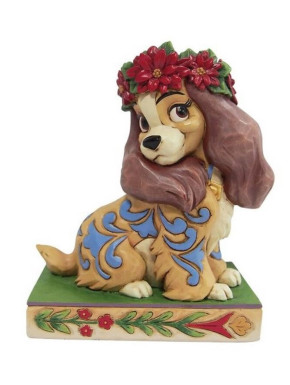 Figurine de Noël de Reine de La Belle et le Clochard