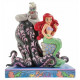 Figura decorativa La Sirenita Ariel y Úrsula