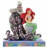 Figura decorativa La Sirenita Ariel y Úrsula