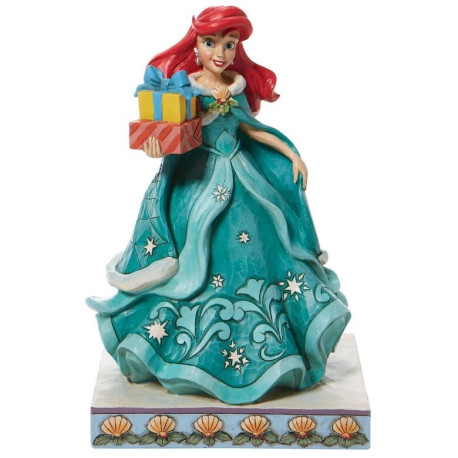 Figure Enesco La Petite Sirène avec cadeaux Disney