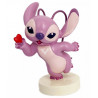 Stitch Figurine Lilo & Angel avec cœur Enesco