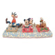 Figura Enesco Mickey & Minnie en trineo