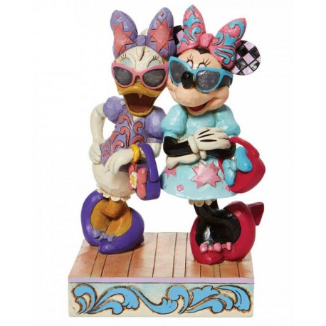 Figura decorativa Mickey & Minnie Fashionista
