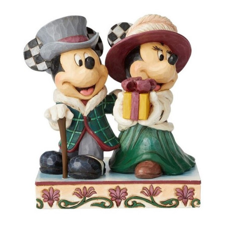 Figura decorativa Mickey & Minnie Victoriano