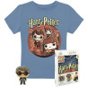 Pop! & Tee Set De Minifigura y Camiseta Harry Potter Trio - M