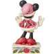 Figura de Natal da Minnie Mouse da Enesco