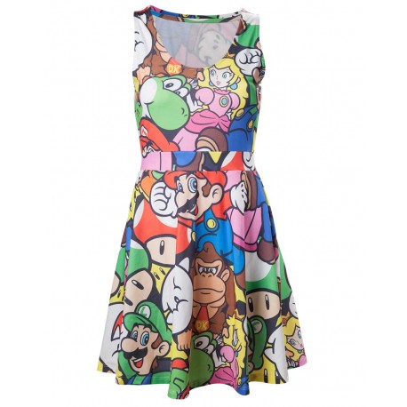 Vestido Mario and Friends