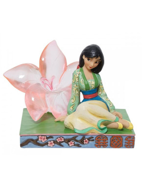 Figura Mulán Flor de Cerezo Disney de Enesco