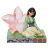 Figura decorativa Mulán con Flor de Cerezo