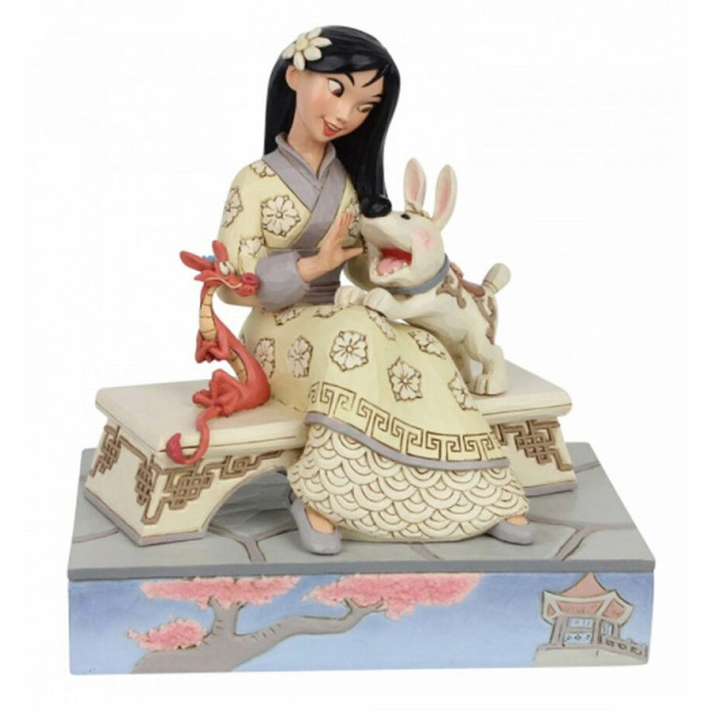 Figura Mulán con mascotas Enesco Disney por 59,90€–