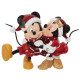 Figurine Noël Disney Mickey Minnie Enesco