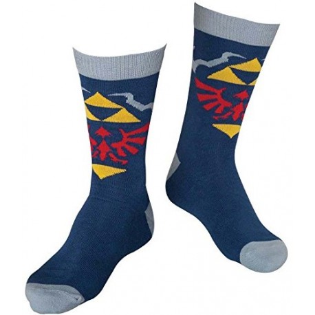 Chaussettes de Zelda bleu