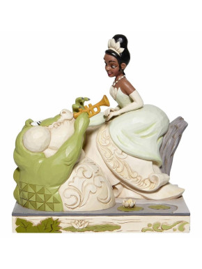 FIGURA ENESCO DISNEY TIANA Y EL SAPO BOSQUE BLANCO