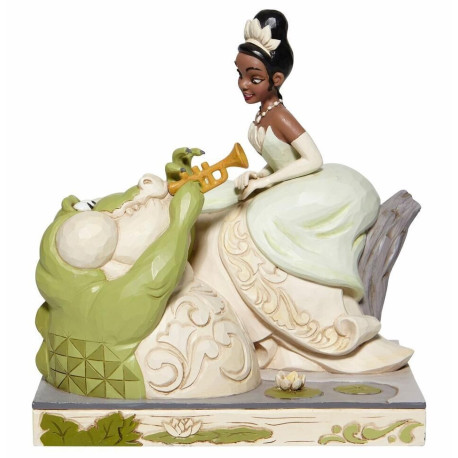 FIGURA DISNEY TIANA Y EL SAPO BOSQUE BLANCO