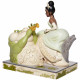FIGURA DISNEY TIANA Y EL SAPO BOSQUE BLANCO