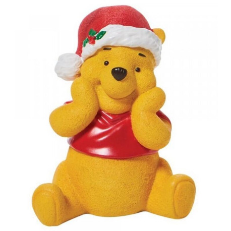 FIGURA DEPARTMENT 56 DISNEY WINNIE THE POOH NAVIDAD