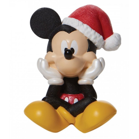 FIGURA DEPARTMENT 56 DISNEY MICKEY MOUSE NAVIDAD