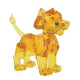 Figura de Simba de cristal El Rey León Enesco